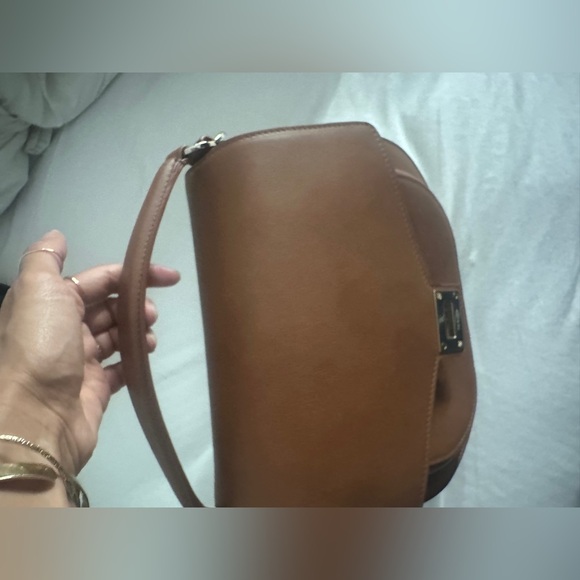 The Kooples saddle bag tan leather NWOT - Picture 9 of 16